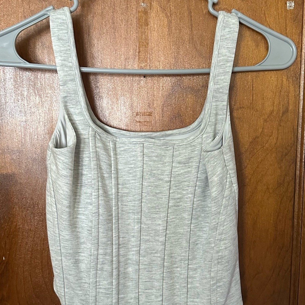 Express light grey Corset Top